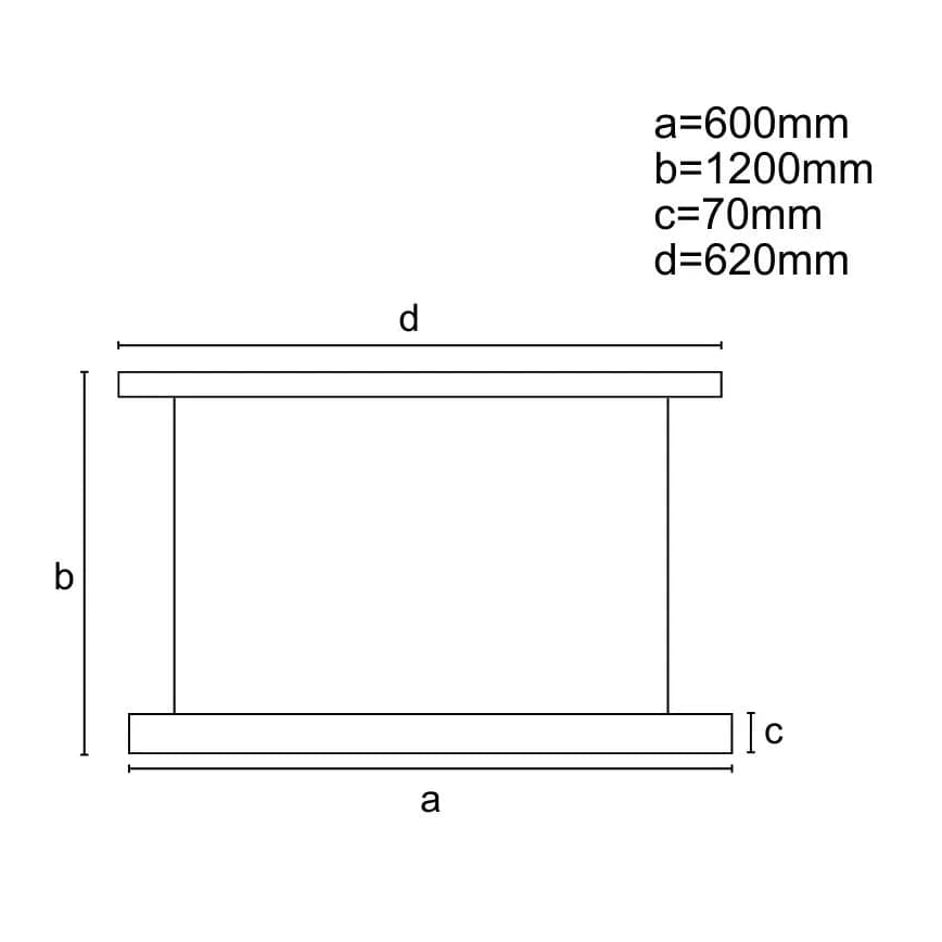 LED Dimmelhető csillár zsinóron LED/45W/230V 3000-6500K fekete + távirányítás