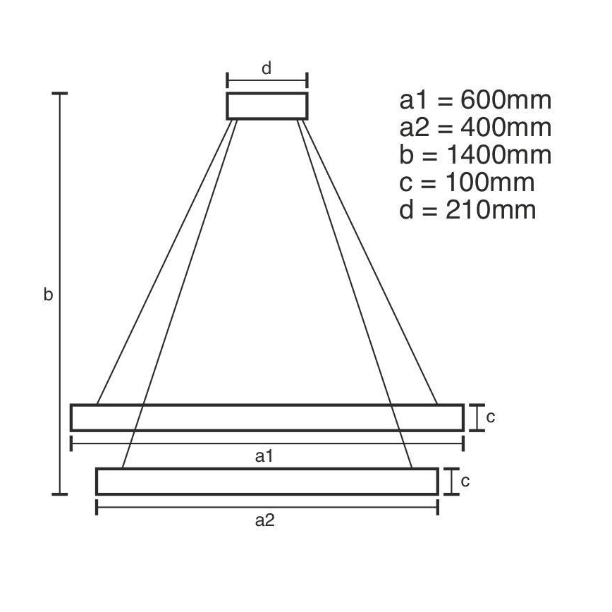 LED Dimmelhető kristály csillár zsinóron LED/65W/230V 3000-6500K króm + távirányítás