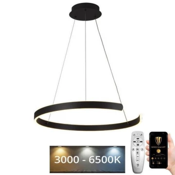 LED Dimmelhető csillár zsinóron LED/70W/230V 3000-6500K + távirányító