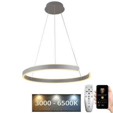 LED Dimmelhető csillár zsinóron LED/70W/230V 3000-6500K + távirányító