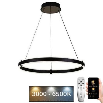 LED dimmelhető csillár zsinóron LED/85W/230V 3000-6500K + távirányítás