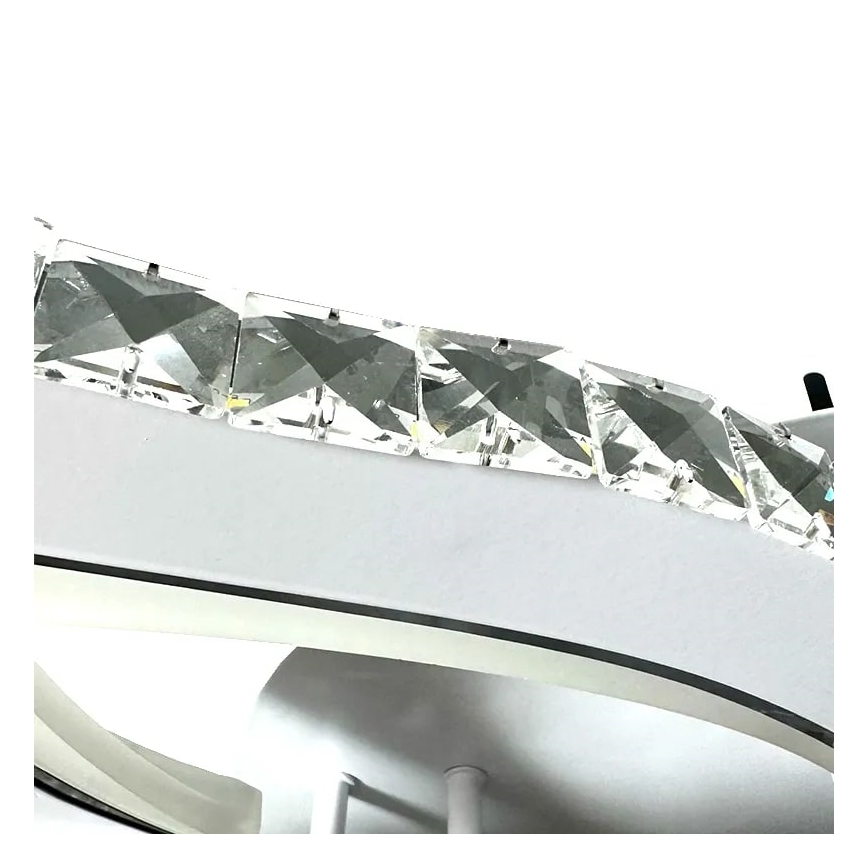 LED Dimmelhető felületre szerelhető csillár  LED/100W/230V 3000-6500K + távirányítás
