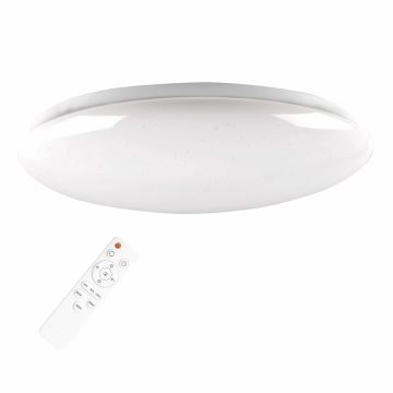 LED dimmelhető fürdőszobai lámpa PIRIUS LED/48W/230V átm. 38 cm 3000-6000K IP44 + távirányítás