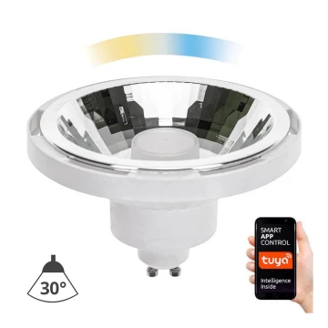 LED Dimmelhető izzó AR111 GU10/10W/230V 3000-6500K Wi-Fi Tuya 30° fehér