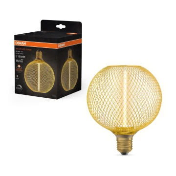 LED Dimmelhető izzó DECOR  FILAMENT G125 E27/3,5W/230V 1800K arany - Osram