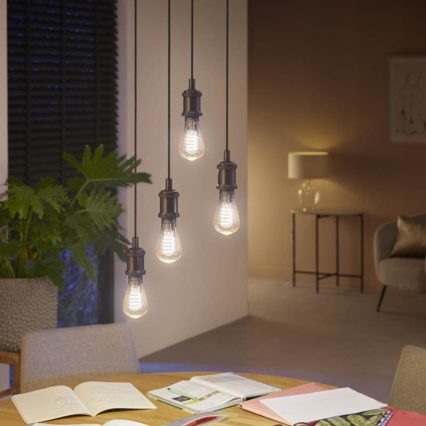 LED Dimmelhető izzó Philips Hue WHITE AMBIANCE ST64 E27/7W/230V 2200-4500K