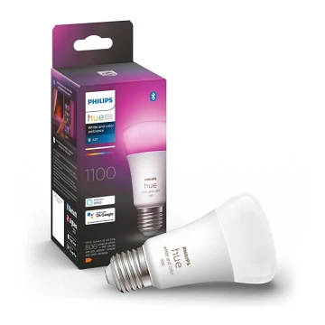 LED Dimmelhető izzó Philips Hue White And Color Ambiance A60 E27/9W/230V 2000-6500K