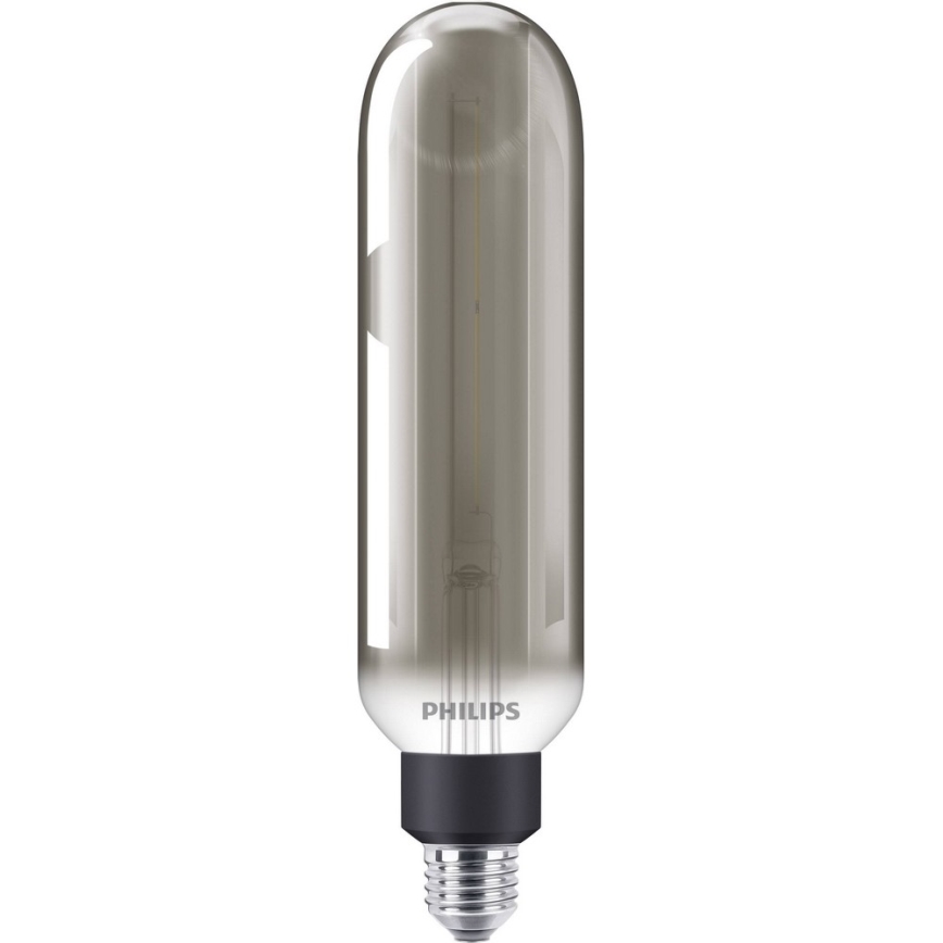 LED Dimmelhető izzó SMOKY VINTAGE Philips T65 E27/6,5W/230V 4000K