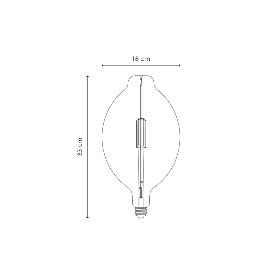 LED Dimmelhető izzó VINTAGE EDISON E27/4W/230V 2700K