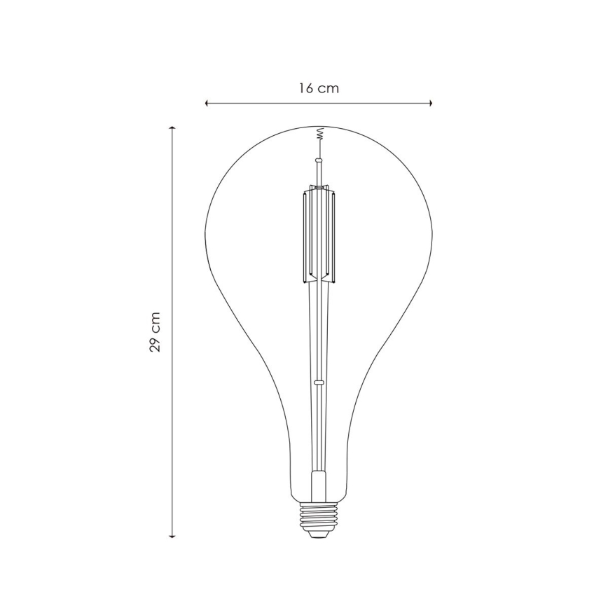 LED Dimmelhető izzó VINTAGE EDISON E27/4W/230V 2700K