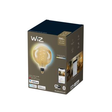 LED Dimmelhető izzó VINTAGE FILAMENT G200 E27/6W/230V 2000-5000K CRI 90 Wi-Fi - WiZ