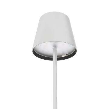 LED Dimmelhető kültér rechargeable asztali lámpa LED/4W/4000 mAh 3000/4000/5500K IP44 fehér