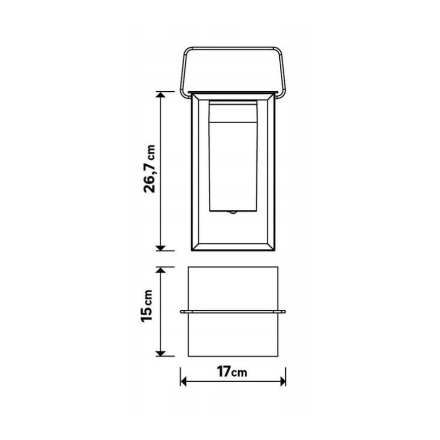 LED Dimmelhető kültéri lámpa MESHY LED/2W/5V IP44