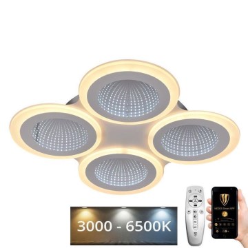 LED Dimmelhető mennyezeti lámpa LED/100W/230V 3000-6500K + távirányító
