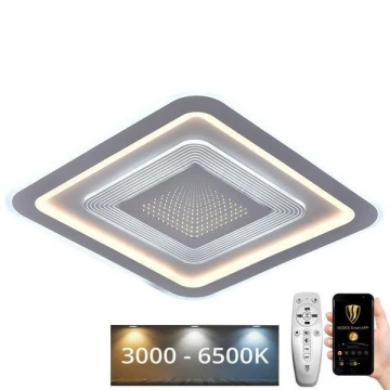 LED Dimmelhető mennyezeti lámpa LED/105W/230V 3000-6500K + távirányítás