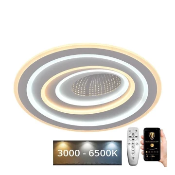 LED Dimmelhető mennyezeti lámpa LED/120W/230V 3000-6500K + távirányítás