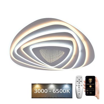 LED Dimmelhető mennyezeti lámpa LED/130W/230V 3000-6500K + távirányító