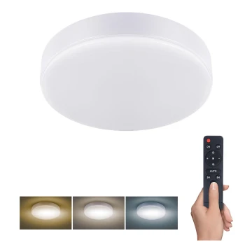 LED Dimmelhető mennyezeti lámpa LED/36W/230V 3000-6000K + távirányítás