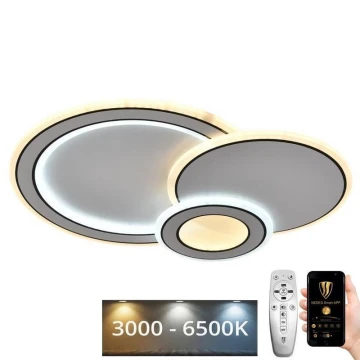 LED Dimmelhető mennyezeti lámpa LED/40W/230V 3000-6500K + távirányítás