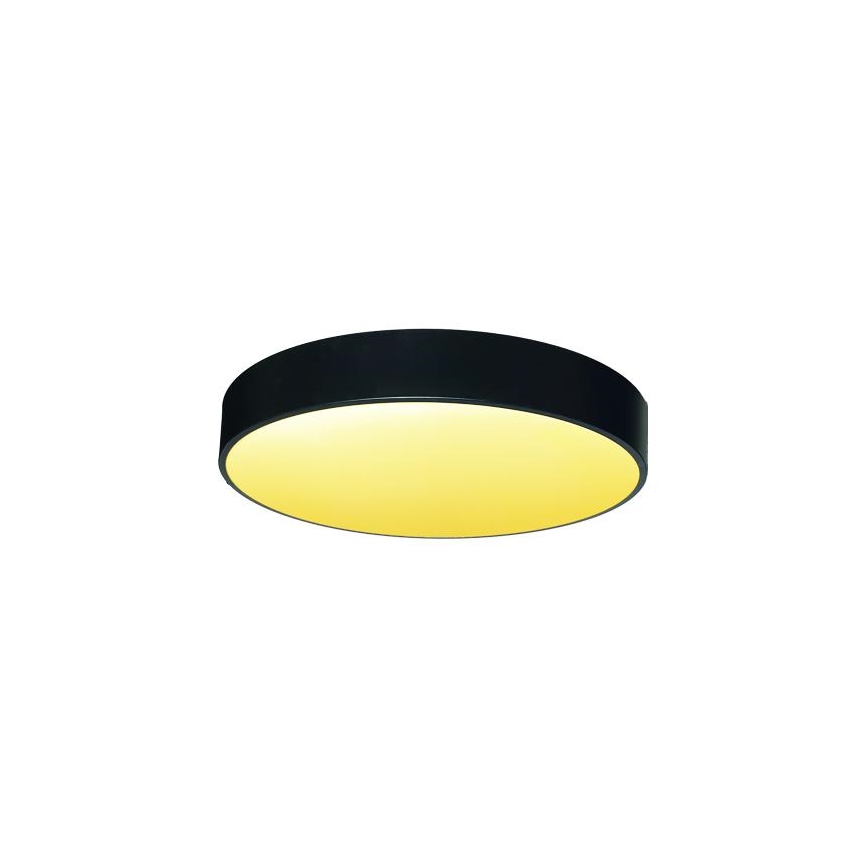 LED Dimmelhető mennyezeti lámpa LED/50W/230V 3000-6500K fekete + távirányítás