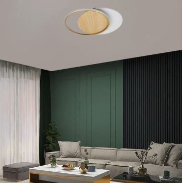 LED Dimmelhető mennyezeti lámpa LED/60W/230V 3000-6500K + távirányítás