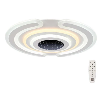LED Dimmelhető mennyezeti lámpa LED/95W/230V 3000-6500K + távirányítás
