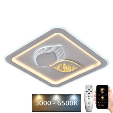 LED Dimmelhető mennyezeti lámpa LED/95W/230V 3000-6500K + távirányító