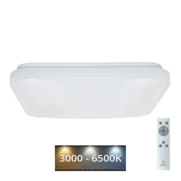 LED Dimmelhető mennyezeti lámpa OPAL LED/60W/230V 3000-6500K + távirányítás