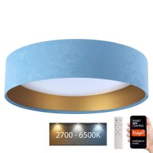LED Dimmelhető mennyezeti lámpa SMART GALAXY LED/36W/230V á. 55 cm 2700-6500K Wi-Fi Tuya kék/arany + távirányító