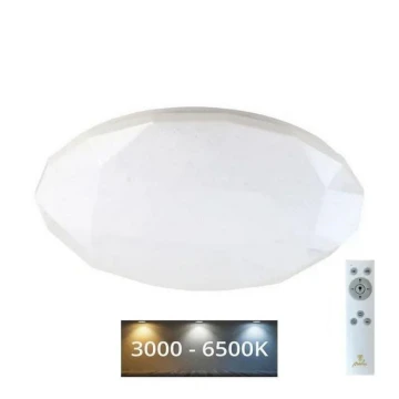 LED Dimmelhető mennyezeti lámpa STAR LED/48W/230V 3000-6500K + távirányítás