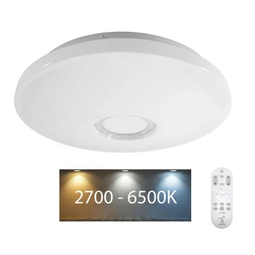 LED Dimmelhető mennyezeti lámpa STAR LED/60W/230V 2700-6500K + távirányító