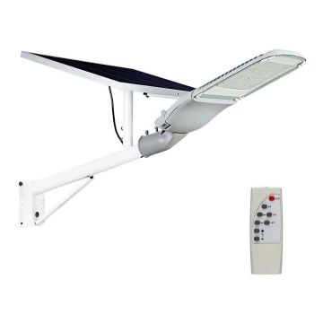 LED Dimmelhető napelemes utcai lámpa SAMSUNG CHIP LED/50W/6,4V 6000K IP65 + távirányítás