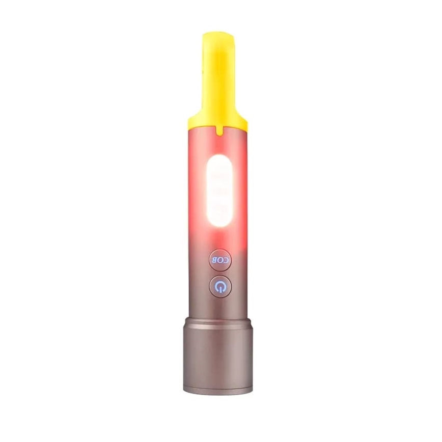 LED Dimmelhető rechargeable flashlight LED/10W/5V IPX4 1200 mAh 650 lm