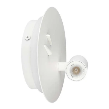 LED Fali lámpa LED/3W/230V + LED/6W/230V 3000K fehér