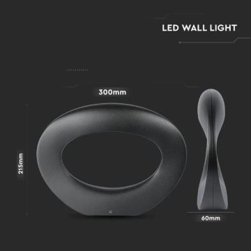 LED Fali lámpa LED/9W/230V