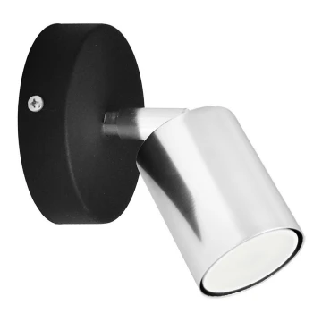 LED Fali spotlámpa TUNE 1xGU10/4,8W/230V matt króm/fekete