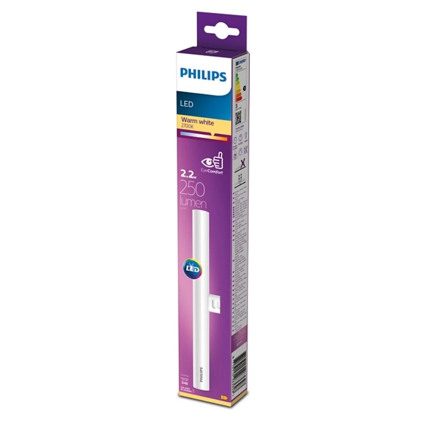 LED Fénycső Philips S14D/2,2W/230V 2700K 30 cm