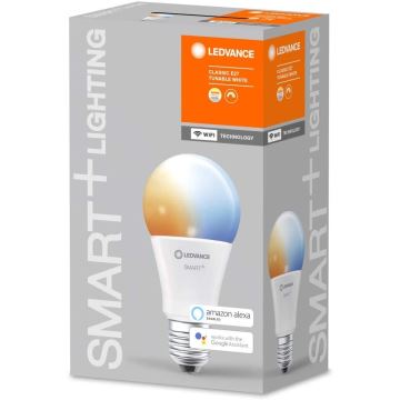 LED fényerő-szabályozó izzó SMART + E27 / 9W / 230V 2700K-6500K - Ledvance