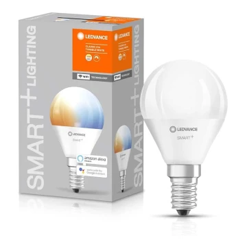LED fényerő-szabályozós izzó SMART+ E14/5W/230V 2,700K-6,500K Wi-Fi - Ledvance