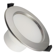 LED Fürdőszobai beépíthető lámpa LED/10W/230V 4000K ezüst IP44