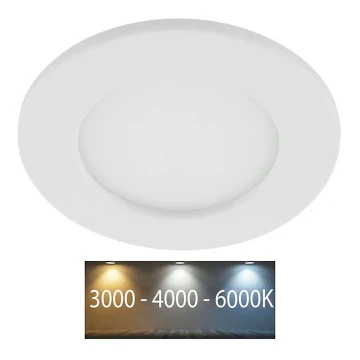 LED Fürdőszobai beépíthető lámpa LED/6W/230V 3000/4000/6000K IP44