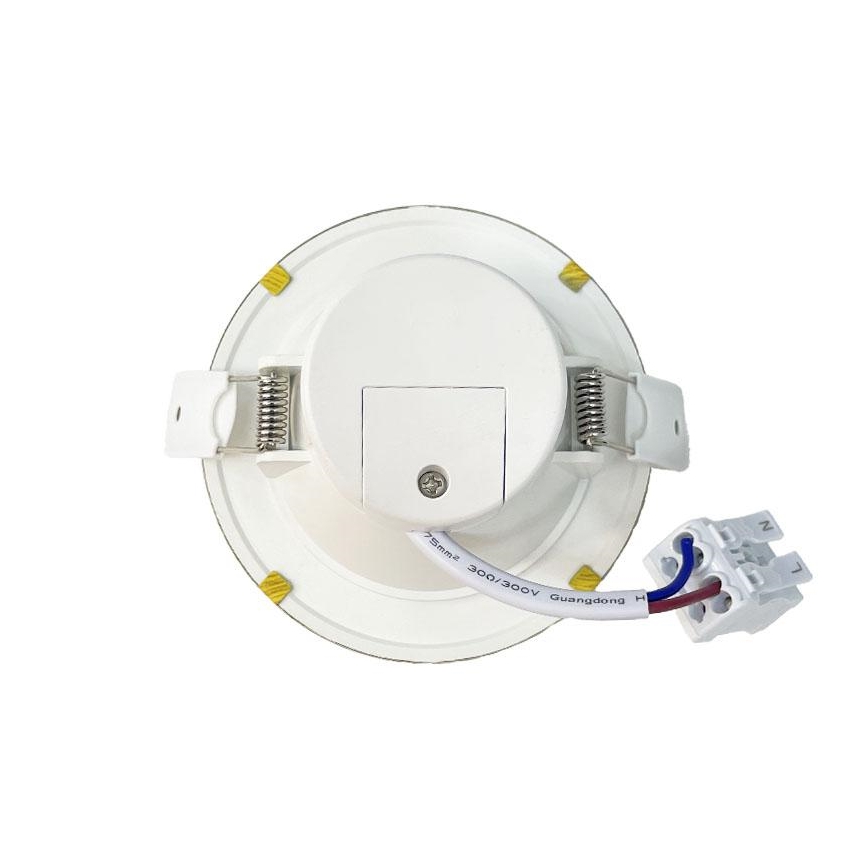 LED Fürdőszobai beépíthető lámpa LED/7W/230V 4000K bézs IP44