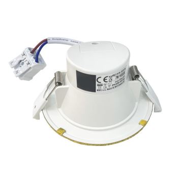 LED Fürdőszobai beépíthető lámpa LED/7W/230V 4000K bézs IP44