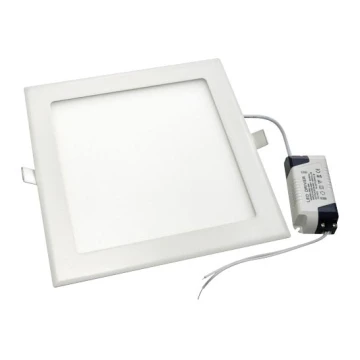 LED Fürdőszobai beépíthető lámpa RIKI-V LED/18W/230V 225x225 mm IP40