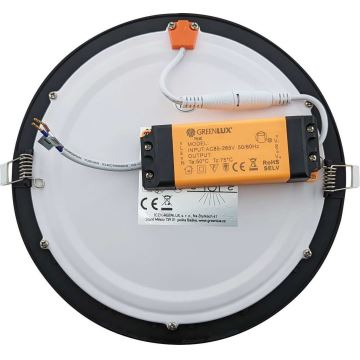 LED Fürdőszobai beépíthető lámpa VEGA LED/12W/230V 3800K IP44