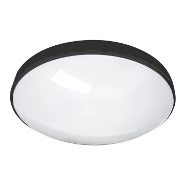 LED Fürdőszobai mennyezeti lámpa CIRCLE LED/24W/230V 4000K átm. 37 cm IP44 fekete