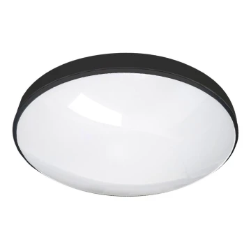 LED Fürdőszobai mennyezeti lámpa CIRCLE LED/36W/230V 4000K átm. 45 cm IP44 fekete