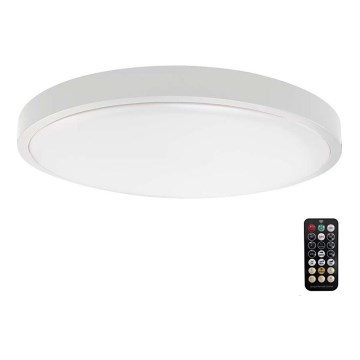 LED Fürdőszobai mennyezeti lámpa érzékelővel LED/18W/230V 4000K IP44 fehér + távirányítás