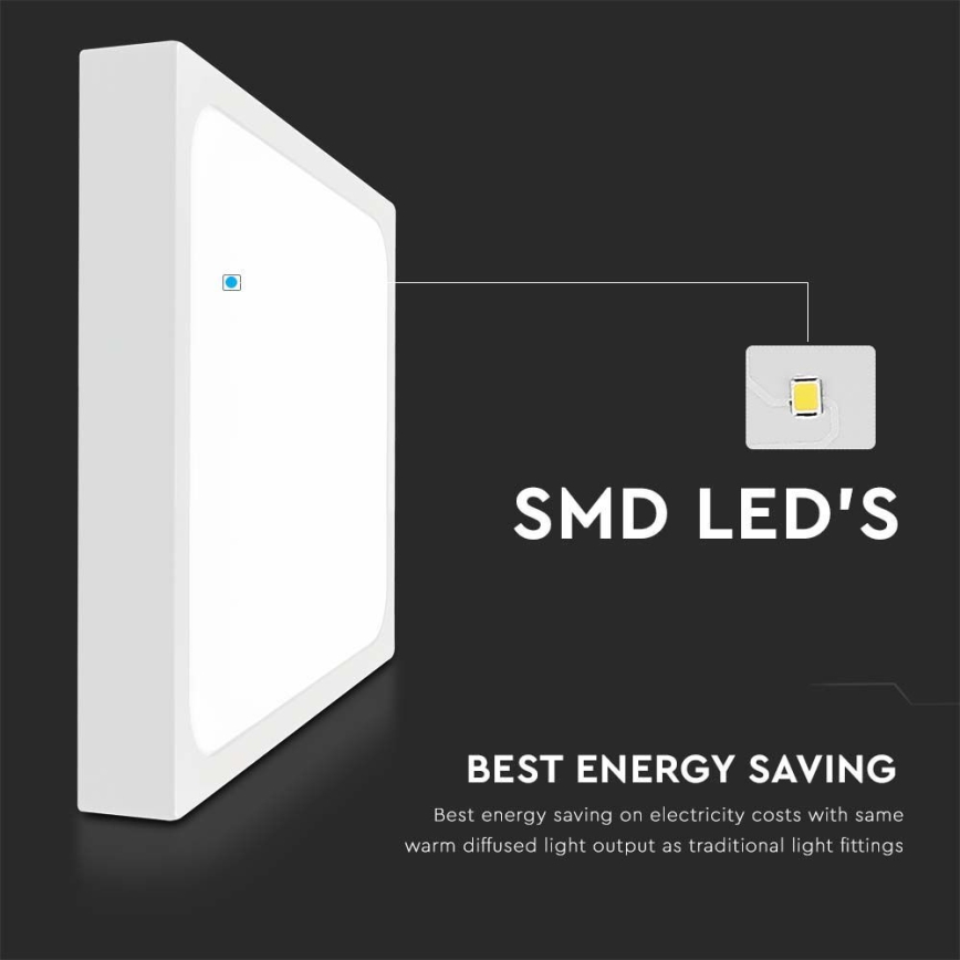 LED Fürdőszobai mennyezeti lámpa érzékelővel LED/24W/230V 4000K IP44 fehér