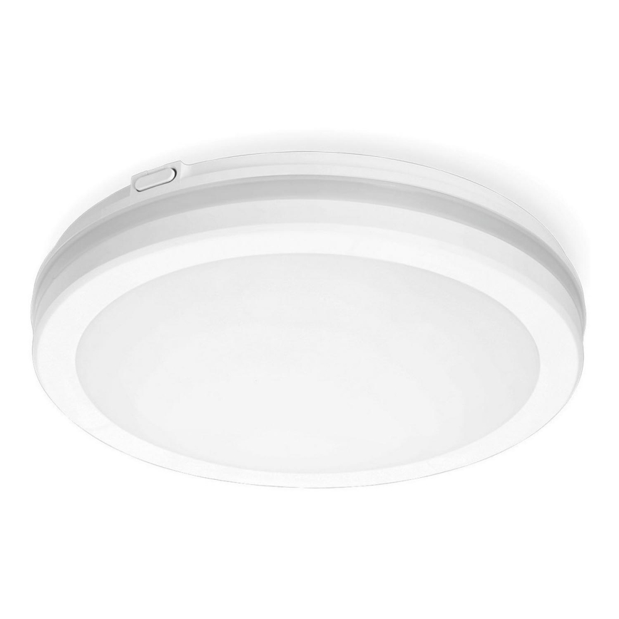LED Fürdőszobai mennyezeti lámpa LED/18W/230V 3000/4000/6500K IP65 átm. 30 cm fehér